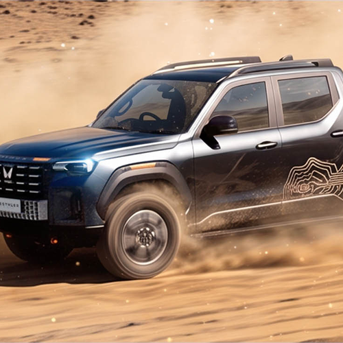 2027 Mahindra Motors Scorpio Lifestyler Front View